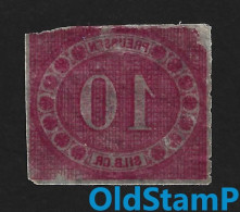 PREUSSEN 1866 Mi.# 20 10Sgr Gestempelt / Allemagne Alemania Altdeutschland Old Germany States - Usados