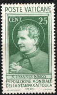 Vatican 1936 25 C World Exhibition Catholic Press Conference 1 Value MH Johannes Bosco,Salesean Preventive System - Unused Stamps