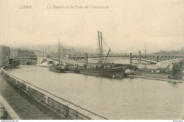 CPA Liége-Le Bassin Et Le Pont De Commerce      L1986 - Liege