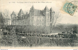 CPA Pau-Le Château Henri IV Et Le Pic Du Midi-Timbre     L1438 - Pau