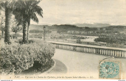 CPA Pau-Vue Vers La Chaine Des Pyrénées-Timbre     L1437 - Pau