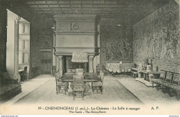 CPA Chenonceaux-le Château-Salle à Manger    L1438 - Chenonceaux