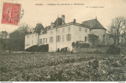 CPA Prissé-Château De Lamartine à Montceau    L1439 - Montceau Les Mines