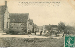 CPA La Garenne-La Grande Rue-Timbre   L1441 - Andere & Zonder Classificatie