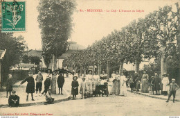 CPA Migennes-La Cité-L'avenue Du Dépôt-Timbre   L1441 - Migennes