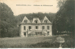 CPA Bailleval-Château De Béthencourt     L1449 - Andere & Zonder Classificatie