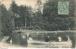 CPA Paris-Bois De Boulogne-Le Lac-Les Cygnes Et Les Canards-498-Timbre-En L'état      L2412 - Autres & Non Classés