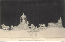 CPA Auxerre-Retraite Illuminée Du 02 Août 1908-Char Des Mandolinistes-Bouquetières-Ruche Bourguignonne      L2429 - Auxerre