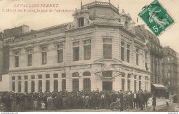 CPA Levallois Perret-L'hôtel Des Postes,le Jour De L'ouverture-Timbre      L2435 - Levallois Perret