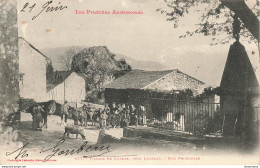 CPA Village De Lordat,près Luzenac-Rue Principale-457-Timbre      L2435 - Other & Unclassified