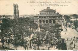 CPA Paris-Place Du Châtelet-11-Timbre      L2358 - Piazze