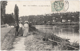 CPA DE LA VARENNE  (VAL DE MARNE)  LE QUAI DU MESNIL - Autres & Non Classés