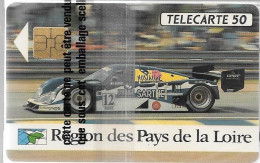 CARTE²°-PUBLIC-50U-F277-SO3-06/92-PAYS DE LOIRE 2-24H Du MANS-NSB-V°Pt Lasers-A 256297-2 Arrondi-TBE    - - 1992