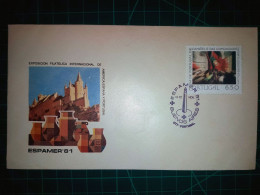 PORTUGAL, Enveloppe FDC Commémorative De "Espamer 81" Avec Cachet Spécial Et Beau Timbre-poste. Année 1981. - FDC