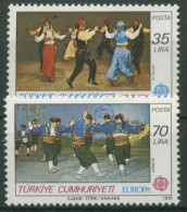 Türkei 1981 Europa CEPT: Folklore 2546/47 Postfrisch - Ongebruikt