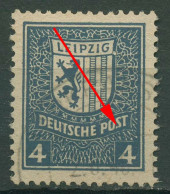 SBZ West-Sachsen 1946 Abschiedsserie Mit Plattenfehler 157 X I Gestempelt - Sonstige & Ohne Zuordnung