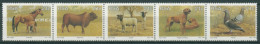 Südafrika 1991 Tierzucht Haustiere Hund Rind Taube 813/17 ZD Postfrisch (C25179) - Ongebruikt