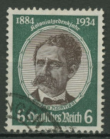 Deutsches Reich 1934 Kolonialforscher Dr. Gustav Nachtigall 541 X Gestempelt - Usati