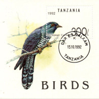 Tanzania Foglietto 1992 - Tansania (1964-...)