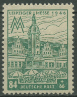 SBZ West-Sachsen 1946 Leipziger Messe Mit WZ X 165 A X B Postfrisch Geprüft - Otros & Sin Clasificación