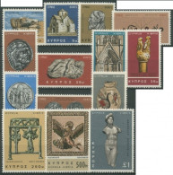 Zypern 1966 Aus Der Kulturgeschichte Zyperns 273/86 Postfrisch - Unused Stamps