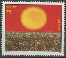 Österreich 2004 Europa CEPT Ferien Sonne Blumenfeld 2486 Postfrisch - Ungebraucht