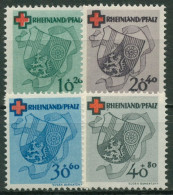 Französische Zone Rheinland-Pfalz 1949 Rotes Kreuz 42/45 A Postfrisch - Renania-Palatinato