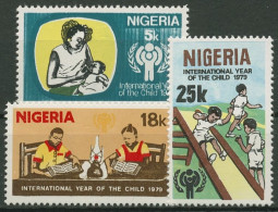 Nigeria 1979 Internationales Jahr Des Kindes 359/61 Postfrisch - Nigeria (1961-...)
