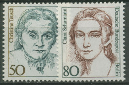 Berlin 1986 Berühmte Deutsche Frauen C.Teusch Clara Schumann 770/71 Postfrisch - Unused Stamps