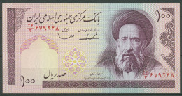 Iran 100 Rials 1985, Parlamentsgebäude, KM 140 C Kassenfrisch (K591) - Iran