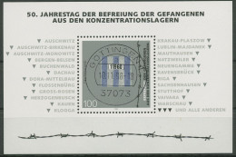 Bund 1995 KZ-Befreiung Block 32 Mit TOP-Stempel (C98714) - Autres & Non Classés