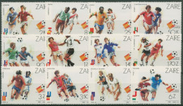 Kongo-Zaire 1982 Fußball-WM In Spanien 759/70 Postfrisch - Unused Stamps