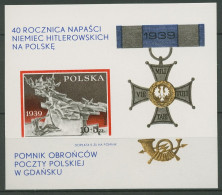 Polen 1979 Deutsche Truppen In Polen Block 79 Postfrisch (C93312) - Blokken & Velletjes