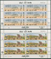 Isle Of Man 1983 Europa CEPT Große Werke 240/41 ZD Bogen Postfrisch (C90661) - Man (Insel)