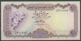 Jemen Arab. Rep. 100 Rials 1984, Bankgebäude, KM 21A Kassenfrisch (K663) - Yemen