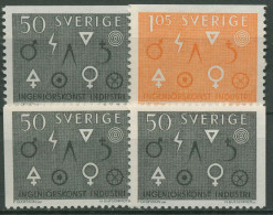 Schweden 1963 Industrie Ingenieurskunst Symbole 506/07 Postfrisch - Ungebraucht