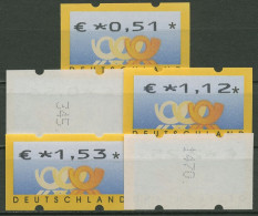 Bund ATM 2002 Versandstellensatz Mit Rollen-Nr. 4.1 VS 2 Nr. Postfrisch - Machine Labels [ATM]
