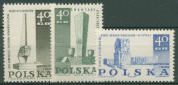 Polen 1967 Weltkriegs-Denkmäler 1790/92 Postfrisch - Unused Stamps