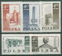 Polen 1968 Weltkriegs-Denkmäler 1885/89 Postfrisch - Ungebraucht