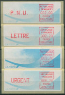 Frankreich ATM 1988 Satz 2,00/2,20/3,70/6,20 ATM 9.11 B ZS 2 Postfrisch - 1985 « Carrier » Paper