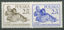 Polen 1979 Skulptur Frieden Und Gerechtigkeit 2655/56 Postfrisch - Unused Stamps