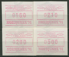 Finnland ATM 1991 NORDJUNEX '91 Satz ATM 11.1 S 2 Postfrisch - Machine Labels [ATM]