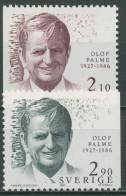 Schweden 1986 Ministerpräsident Olof Palme 1384/85 Postfrisch - Ungebraucht