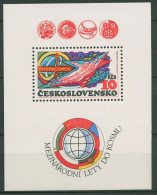 Tschechoslowakei 1980 Weltraumforschung Block 40 A Postfrisch (C91860) - Hojas Bloque