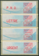 Frankreich ATM 1988 Satz 2,00/2,20/3,70/6,20 ATM 9.8 B ZS 2 Postfrisch - 1985 Papier « Carrier »