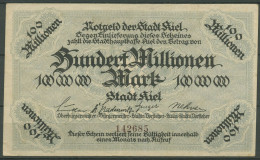 Kiel 100 Millionen Mark 1923, Keller 2614 I, Gebraucht (K1623) - Otros & Sin Clasificación