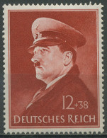 Deutsches Reich 1941 52. Geburtstag Hitler, Senkr. Gummiriff. 772 X Postfrisch - Nuovi