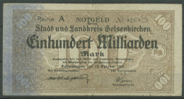 Gelsenkirchen 100 Milliarden Mark 1923, Keller 1710 Ll, Stark Gebraucht (K1610) - Other & Unclassified