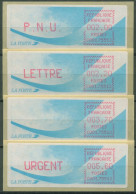 Frankreich ATM 1988 Satz 2,00/2,20/3,70/5,60 ATM 9.5 B ZS 1 Postfrisch - 1985 Papel « Carrier »