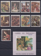Paraguay Block 133 + 1983-1991 Postfrisch Kunst, Muster #ND232 - Paraguay
